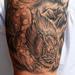 tattoo galleries/ - foo dog on my brother